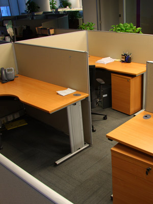office cubicles and systems